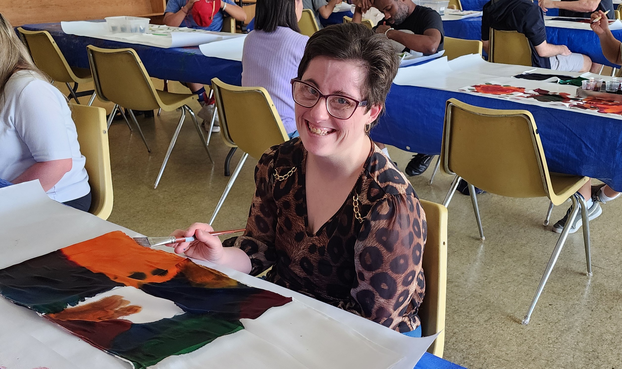 Our Program - Silk Painting